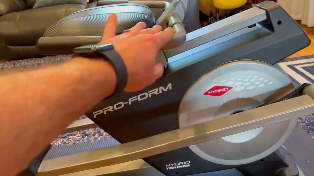 ProForm Hybrid Trainer Review, Excellent exercise equipment, quiet, stable, painless exercise.