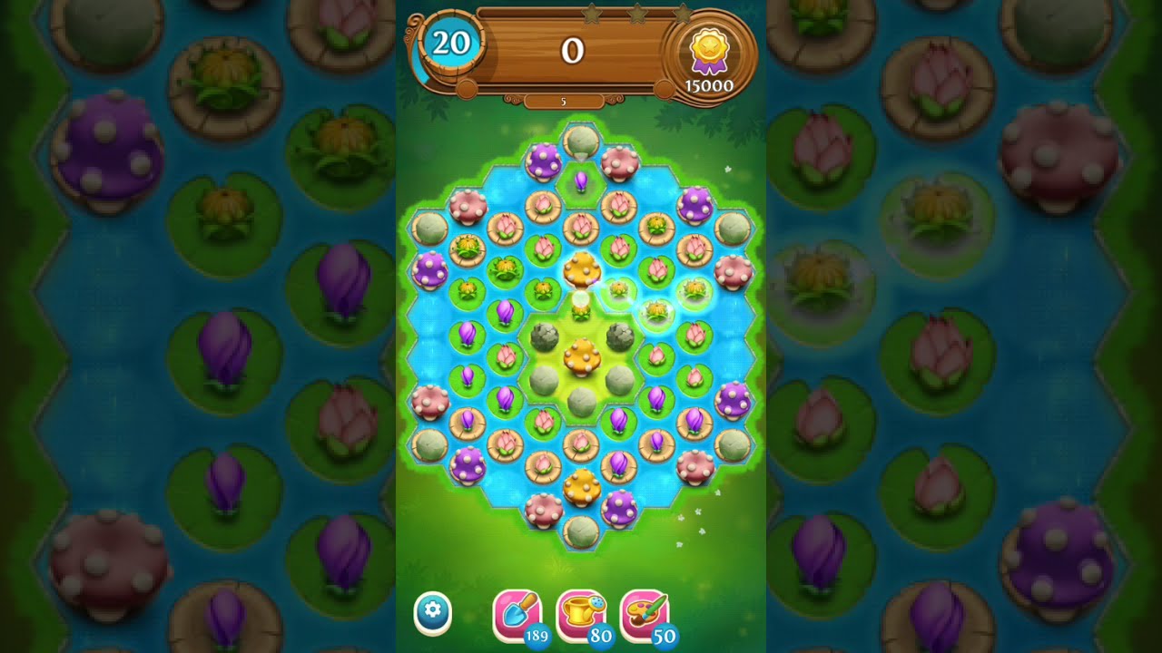 Blossom Blast Saga Level 2578 - NO BOOSTERS