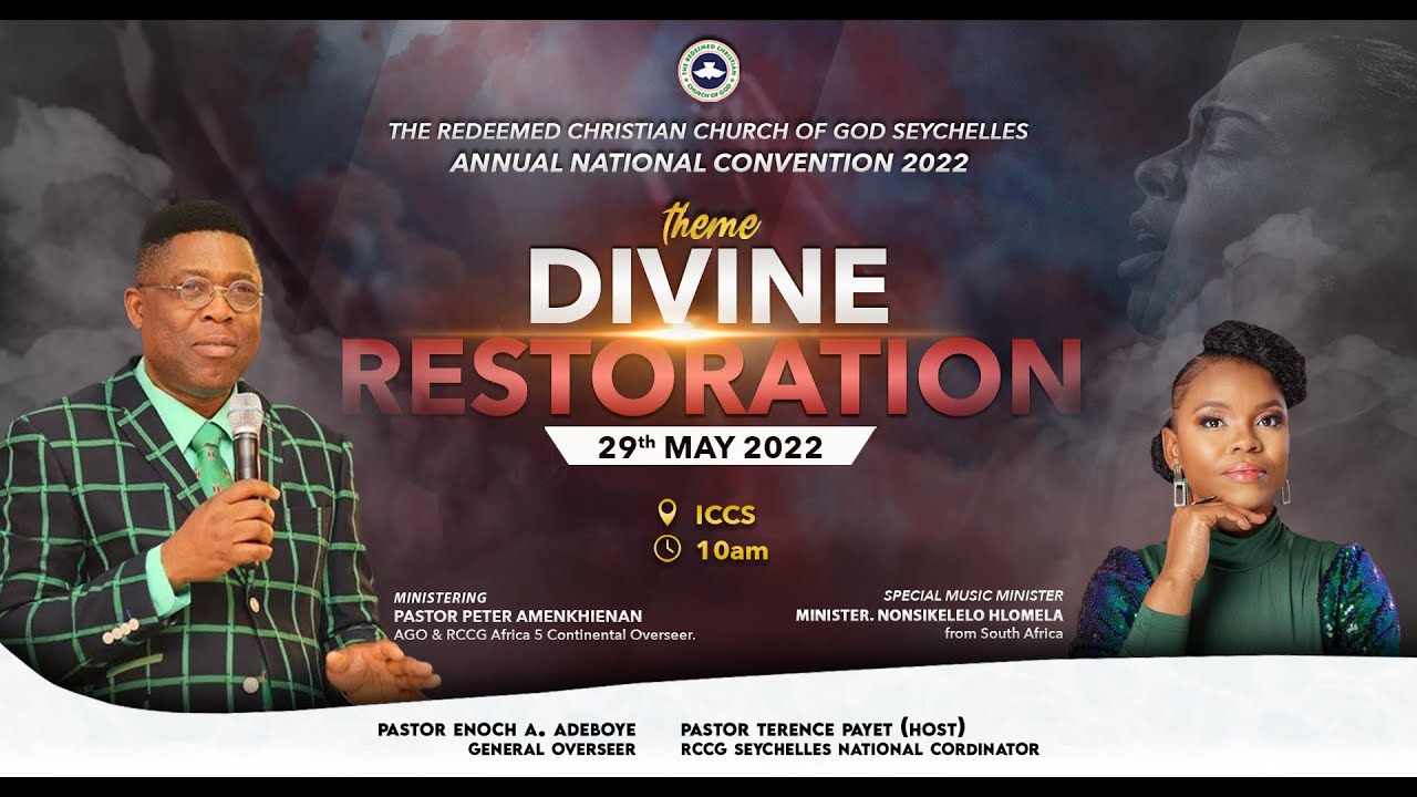 RCCG ANNUAL NATIONAL CONVENTION SEYCHELLES |DIVINE RESTORATION| 29-05-22