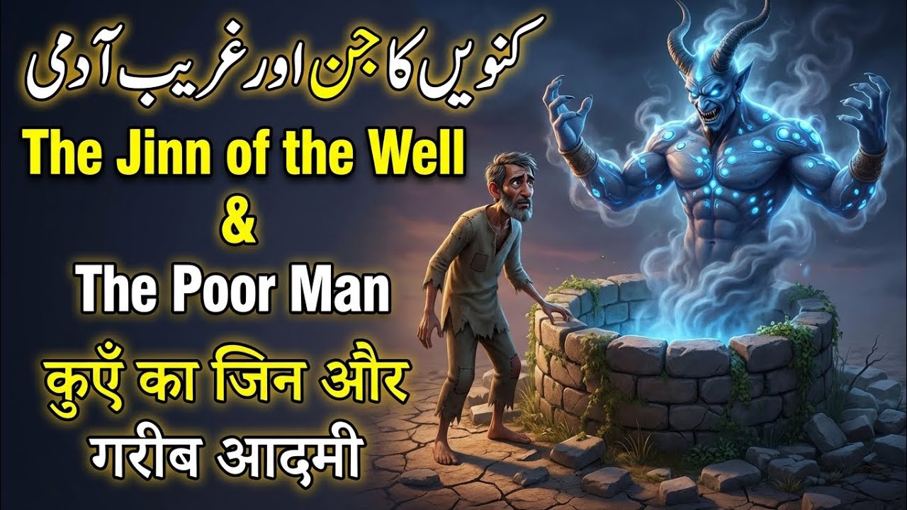 Jinn of the Well and the poor man || new horror story ||  Moral Story 