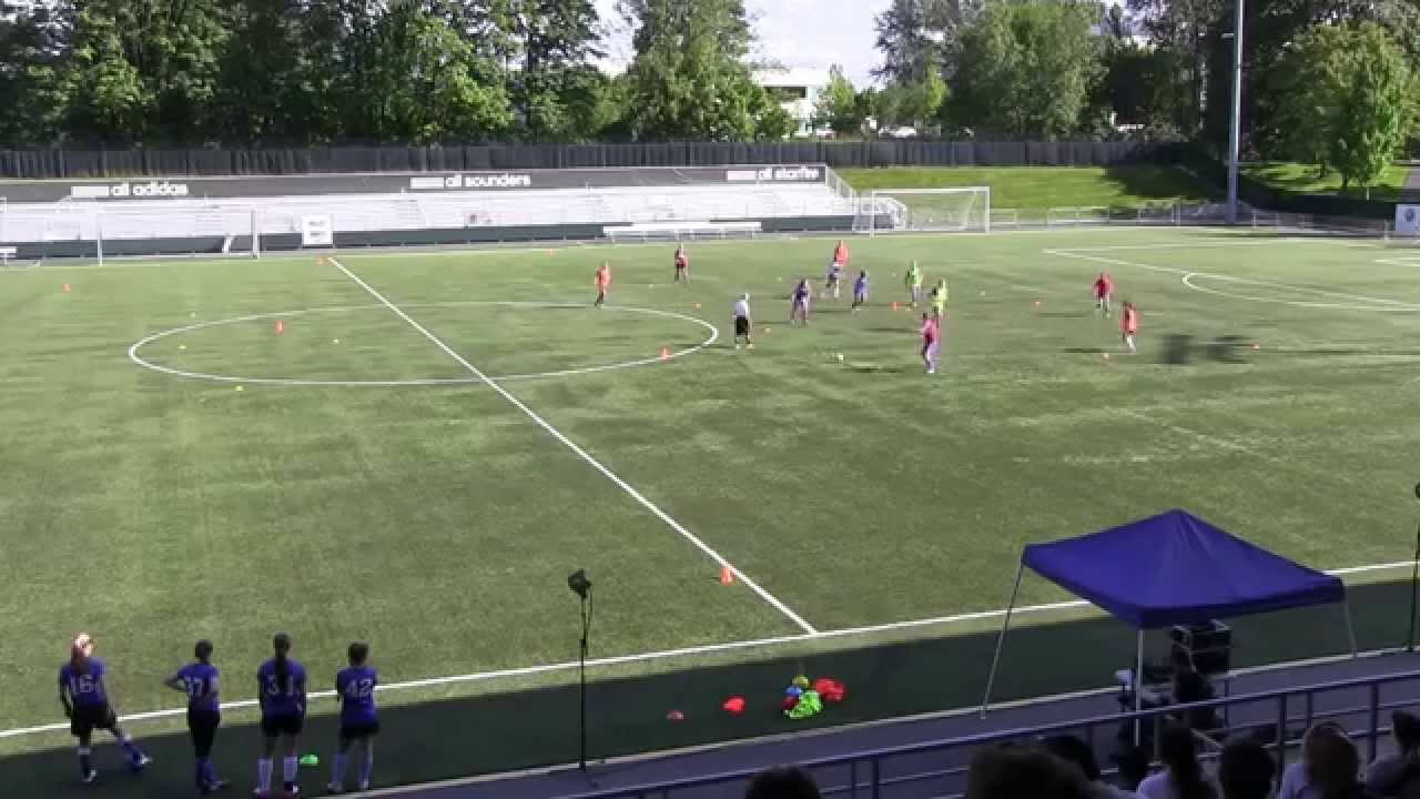 Wayne Harrison Soccer Awareness 11 v 11 14231 Developing play in the Attacking third Part 2 Seattle