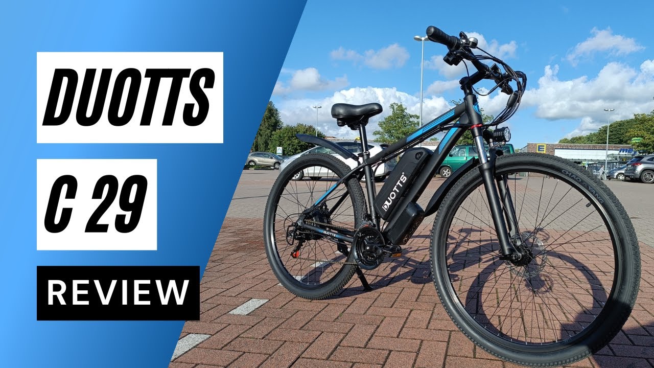 DUOTTS C29 🔥 Schnelles E-Bike mit 750 W für kleines Geld im Test [Deutsch]