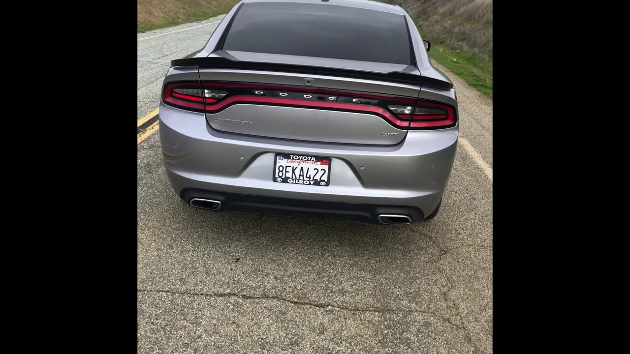 2018 Dodge Charger SXT | 3 inch straight pipe exhaust