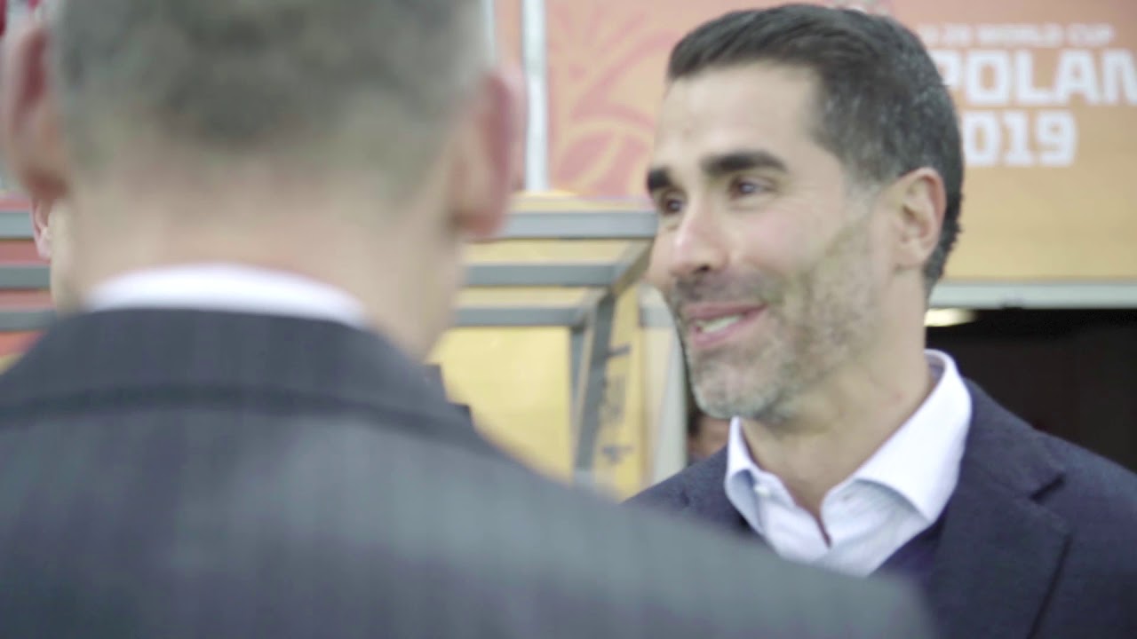 A day with FIFA Legends Juan Pablo Angel and Andrzej Juskowiak - FIFA U-20 World Cup Poland 2019