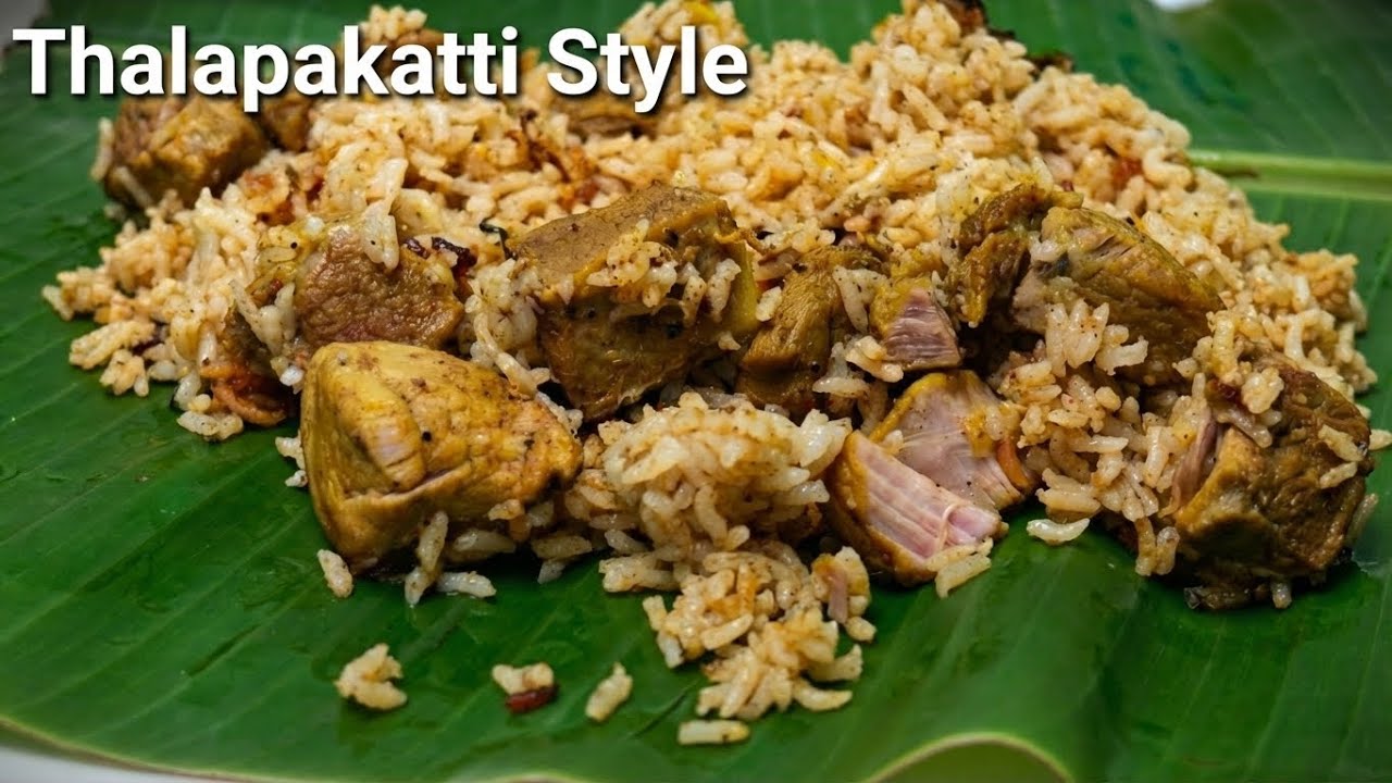 Dindigul Thalapakatti Mutton Biryani | Seeraga Samba Rice | Soft Mutton Perfectly Cooked