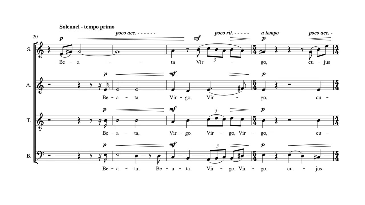 O Magnum Mysterium (Aurélien Hallopeau) - Ensemble vocal Evohé
