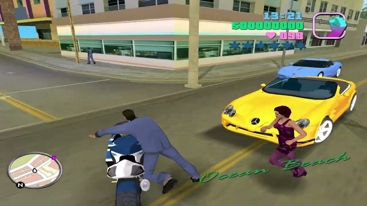 GTA Vice City  Replaying Mission #2   The Party