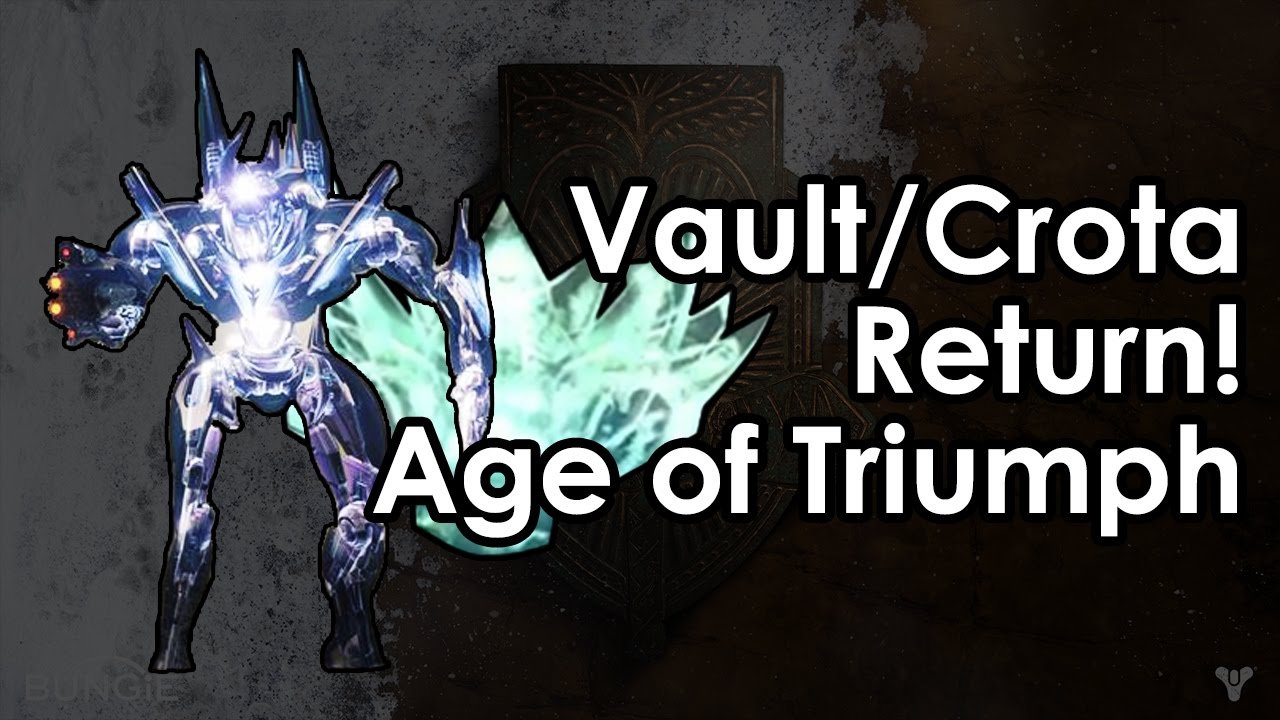Destiny Rise of Iron: Vault of Glass & Crota's End Return, Record Book Revealed - Age of Triumph