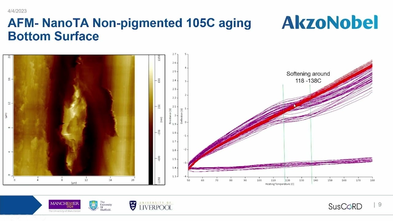 17. Thermal aging and degradation of epoxy coatings, Naomi Farrer, University of Manchester