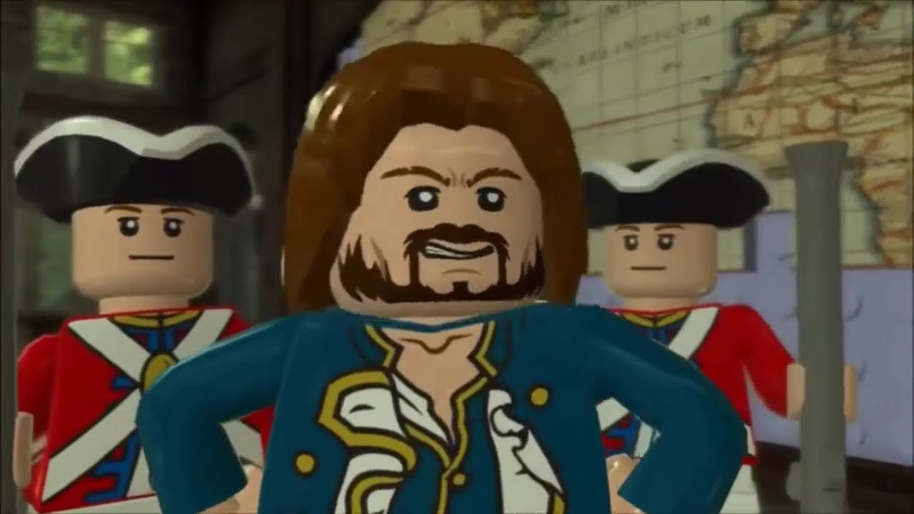 Lego James Norrington scenes