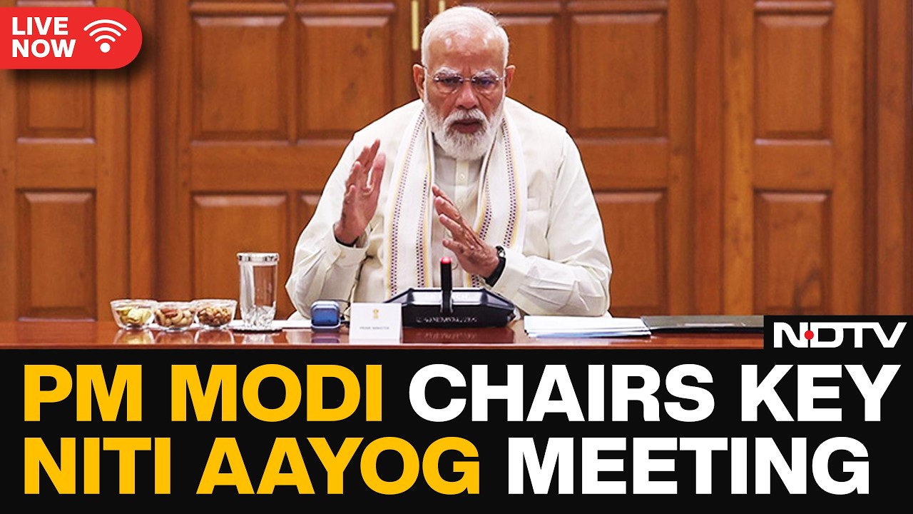 PM Modi LIVE | PM Modi Chairs NITI Aayog Meeting On Viksit Bharat 2047 Vision | India | BJP