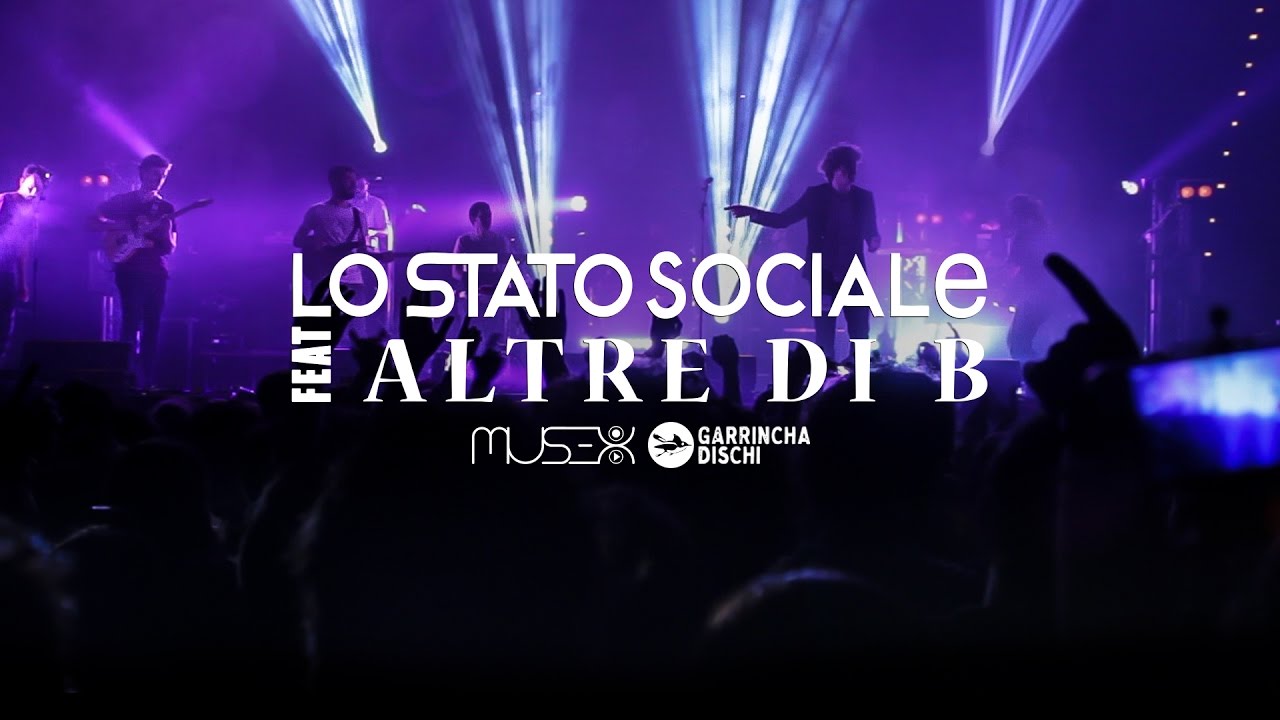 LO STATO SOCIALE ft Altre di B - Campetto - Live @ Paladozza, Bologna