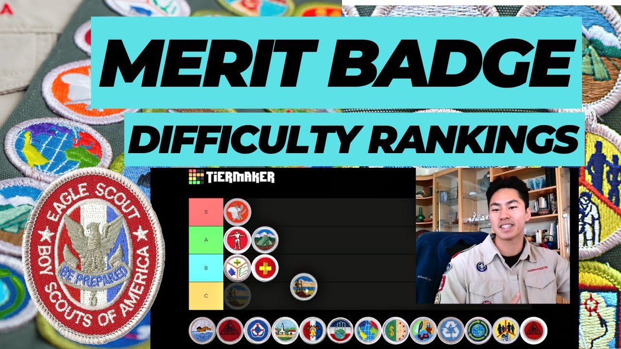 All Eagle-Required Merit Badge Difficulty Rankings in 2023 | TierList