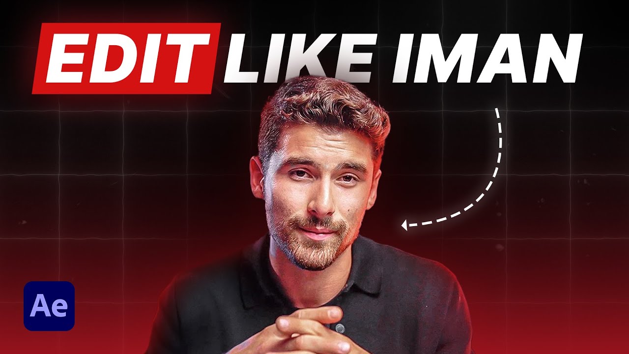 How To Edit Like Iman Gadzhi in After Effects (Title Sequence)