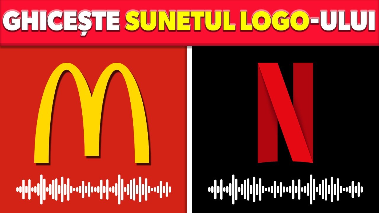 Ghicește SUNETUL LOGO-ului 🏆🍏🔊 McDonald’s, TikTok, Netflix, KFC, Pepsi | Quiz Logo 2025