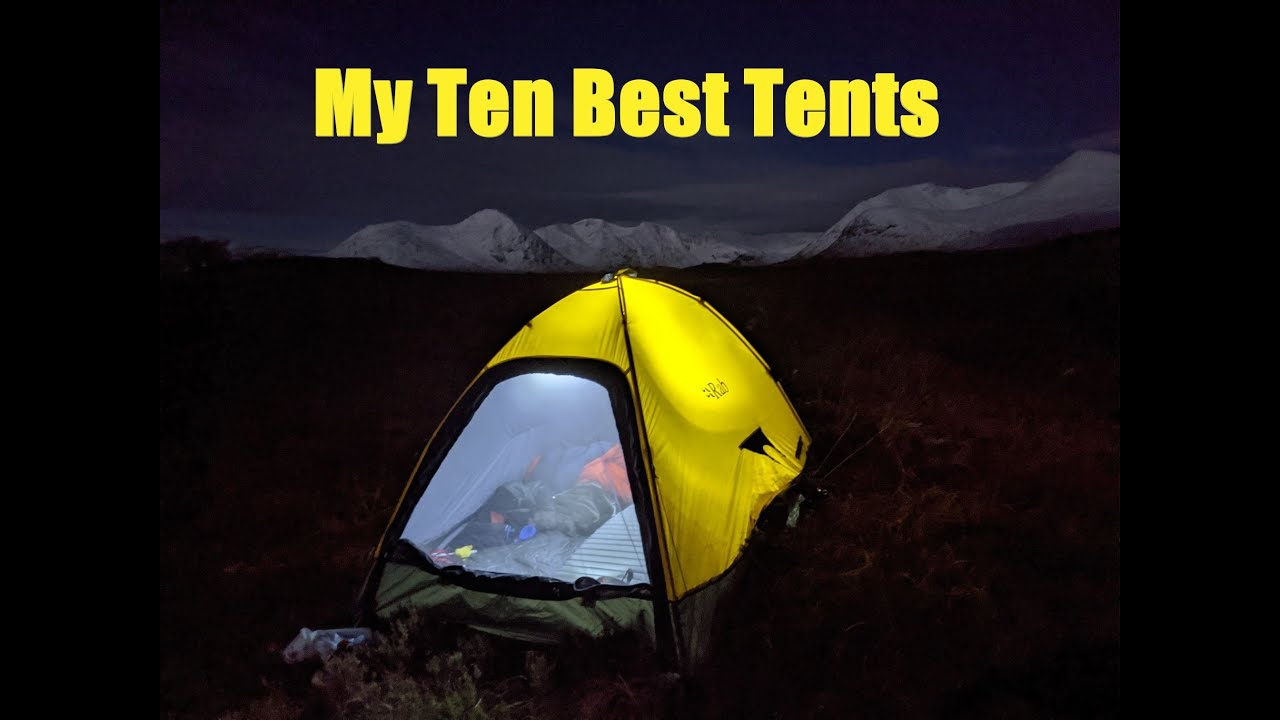 #163 My Top Ten Favourite Tents Of All Time