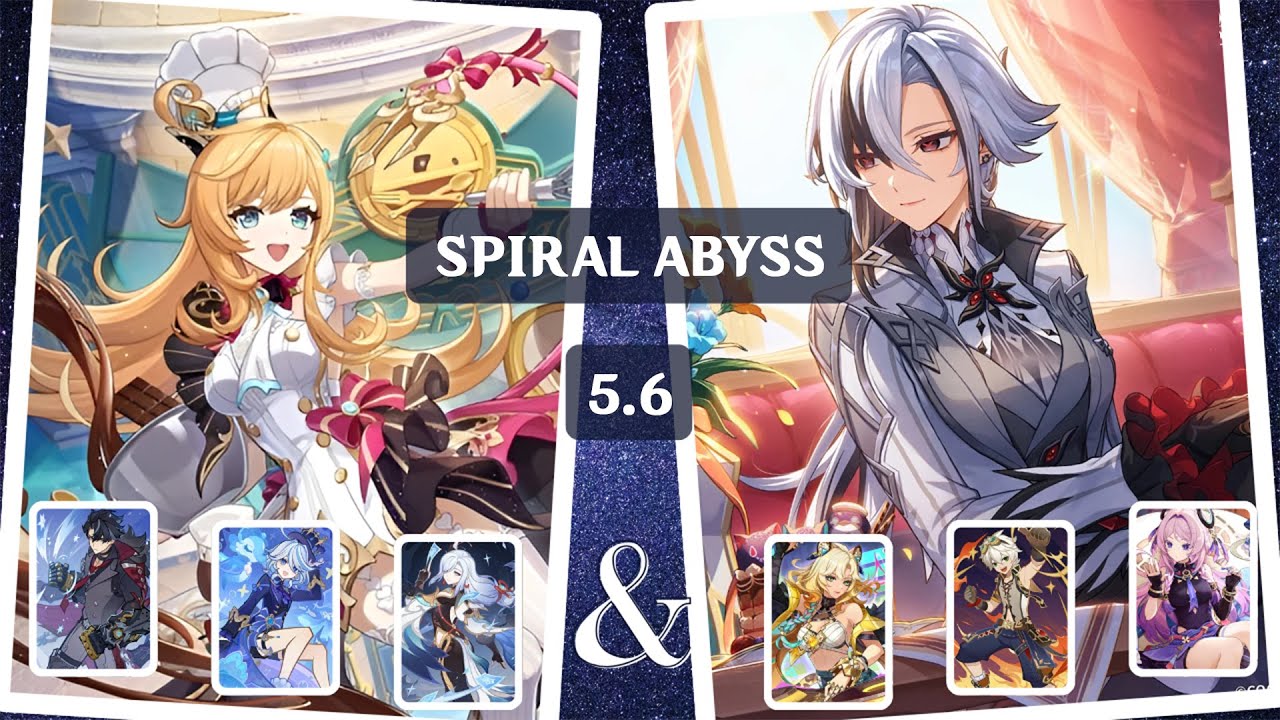 C0 Escoffier with C1 Wriothesley Freeze and C0 Arlecchino Melt | Spiral Abyss 5.6 | Genshin Impact