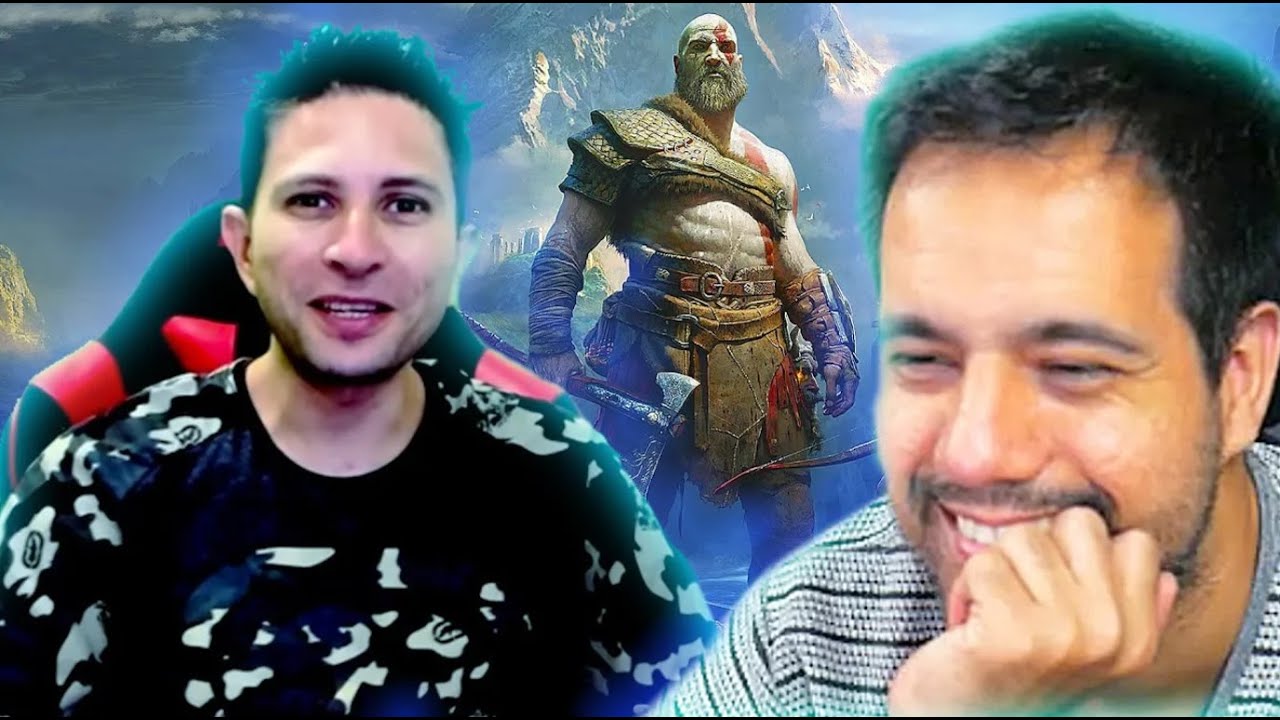 RODRIGO BALTAR REAGINDO AO VICTORKRATOS JOGANDO GOD OF WAR 4 + SUAS PERFORMAGENS ANTIGAS