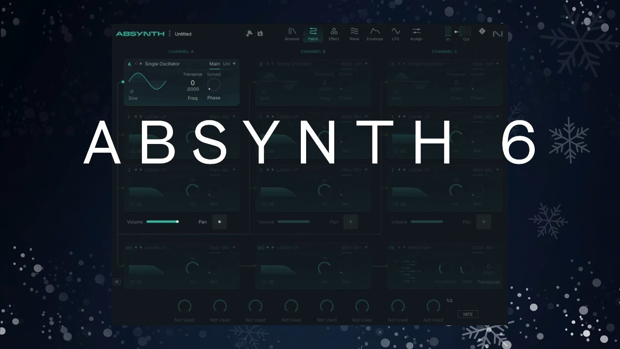 Absynth 6  - Design a Patch From Scratch | Layers, Clouds, Macros & Note FX #absynth6  #sounddesign