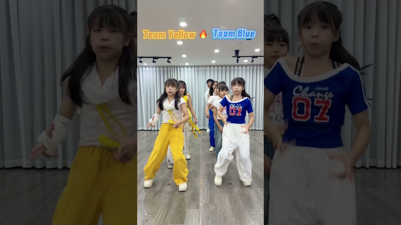 Team Yellow or Team Blue? | Follow Me | MENTE M&Aacute; TOMA TOMA Viral Dance Trend #trending #fyp