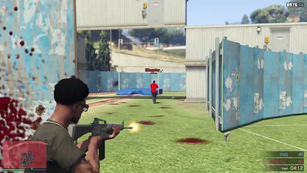 GTA Land RnG- Choppaboy C j & Lil Ron pt2