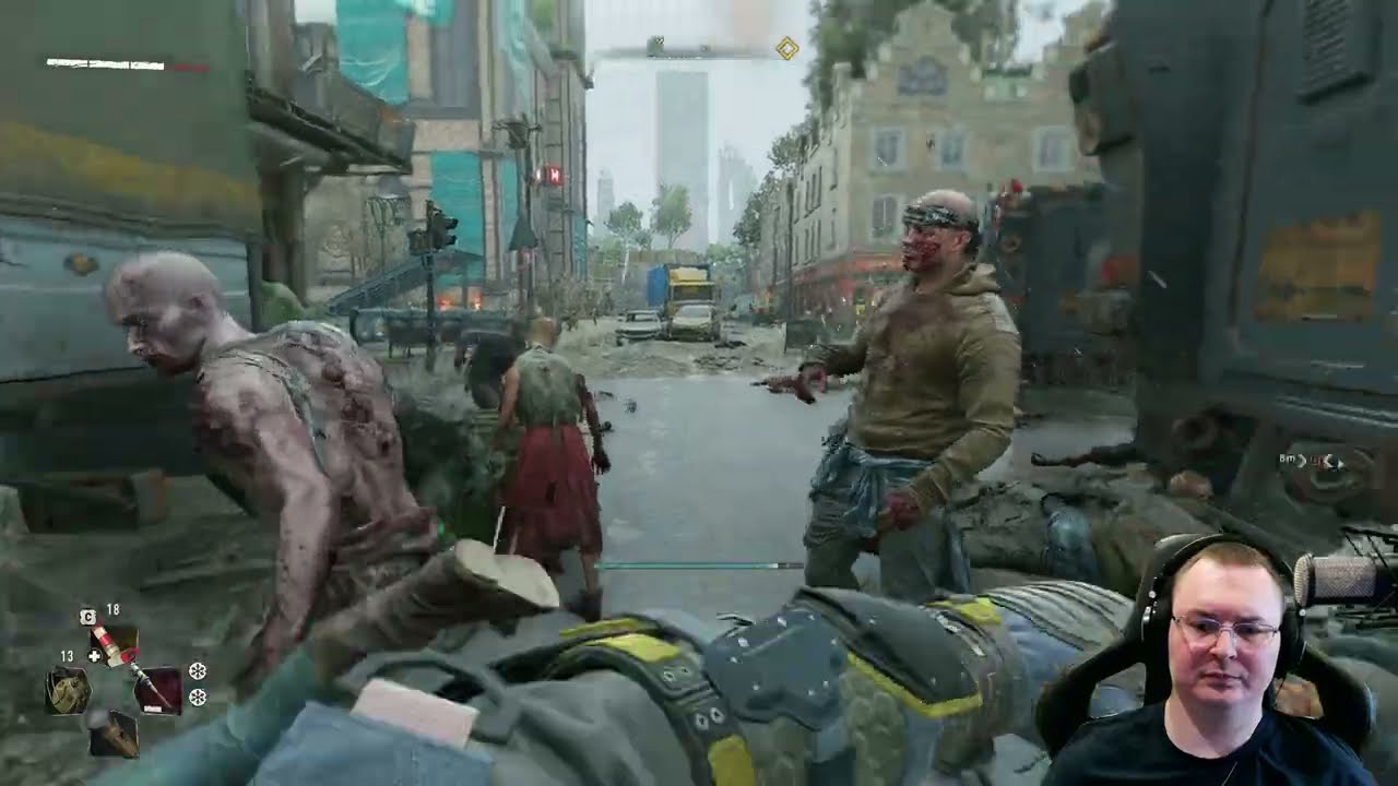 Dying Light 2 Stay Human: Reloaed Edition ● День 87 - Соло фарм на золотую пушку ● Кошмар