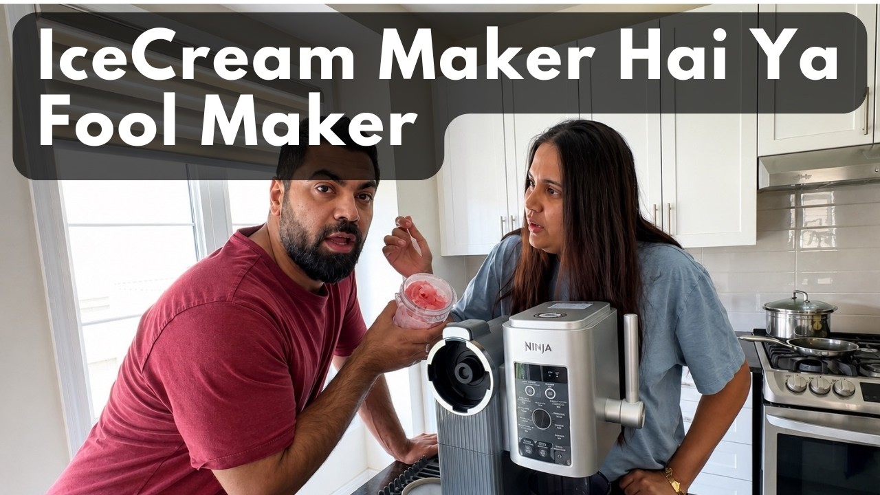 Humara Pehla Home Made Ice Cream Experiment