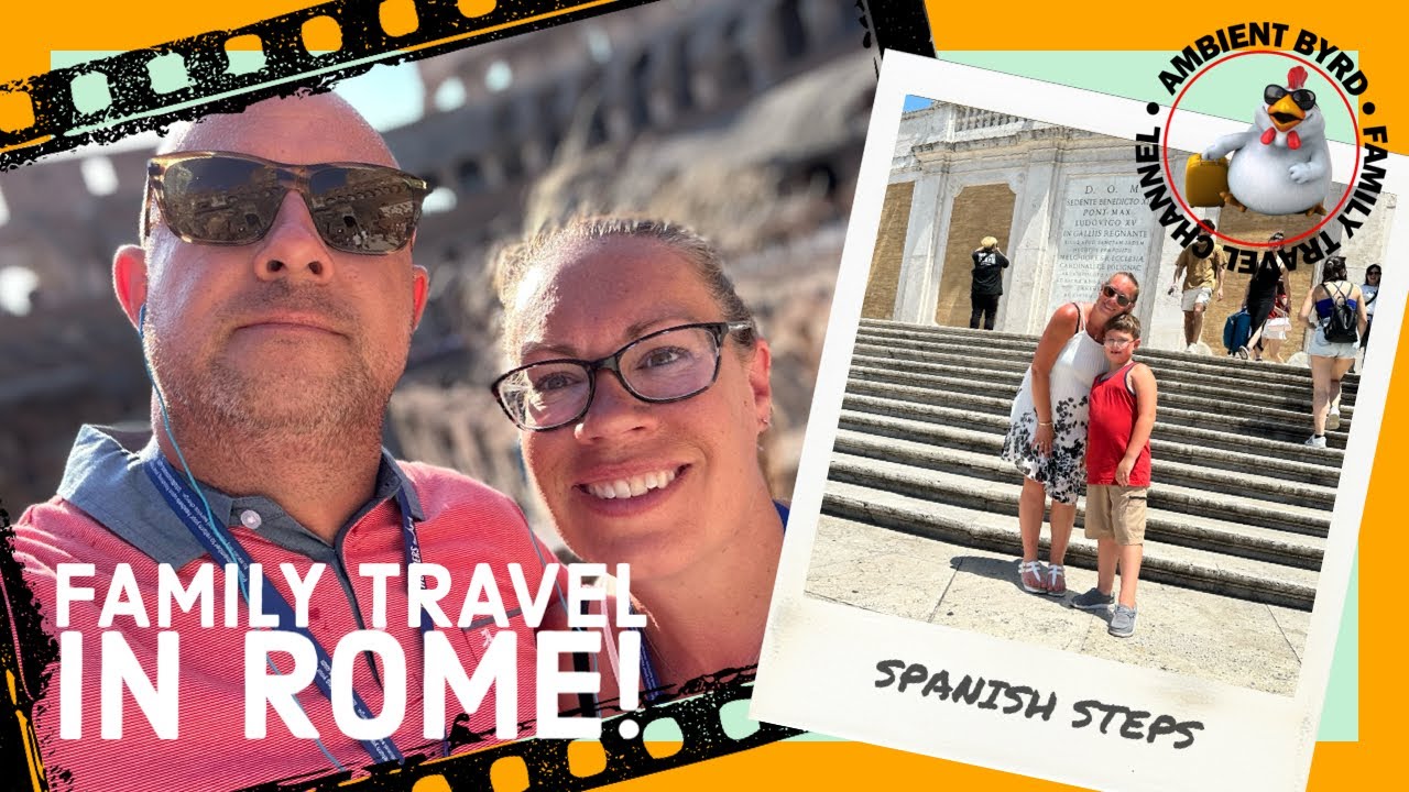 FAMILY TRIP TO ROME! - Colosseum; Pantheon; Trevi Fountain; Vatican City & More!