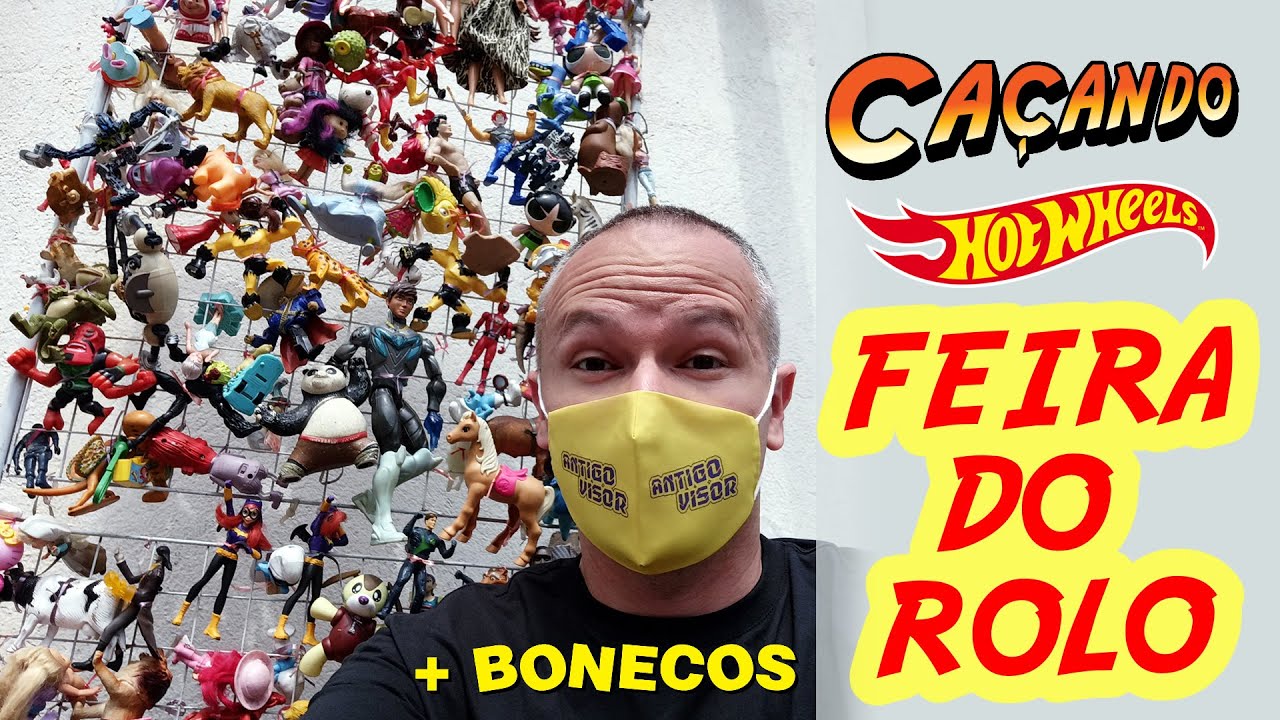 Caçando HOT WHEELS na FEIRA DO ROLO Rudge Ramos SBC - Caça de Miniaturas e Bonecos | AntigoVisor 320