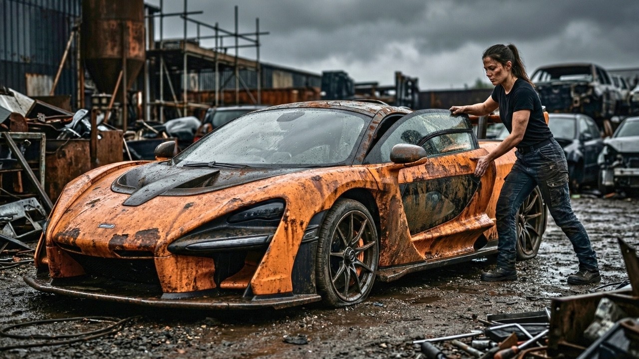 ASMR Car Restoration – McLaren Senna 2019 Full Rebuild | Rust to New #carrestoration #restoration