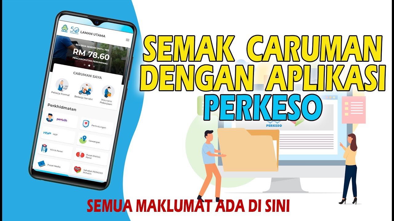 Aplikasi PERKESO..Semua Maklumat Caruman Perkeso Anda Ada Di Sini