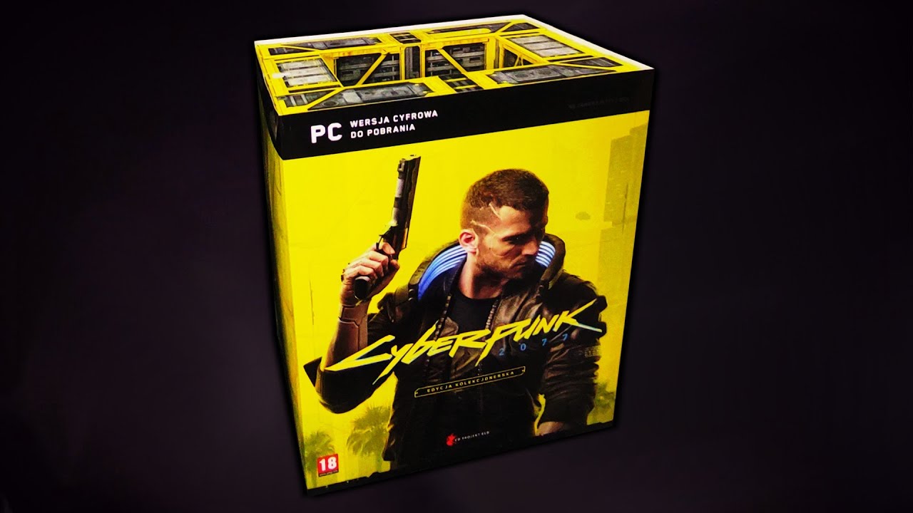 CYBERPUNK 2077 Edycja Kolekcjonerska - UNBOXING!