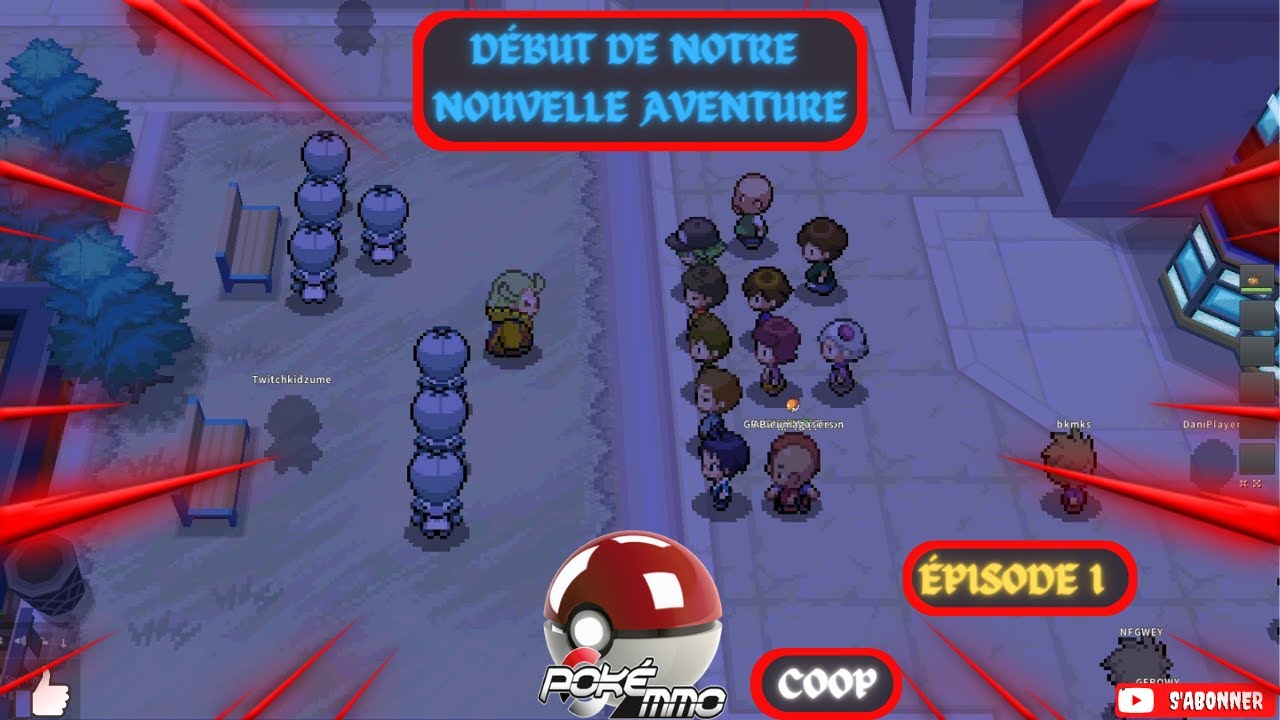 Le début d'une nouvelle aventure sur pokemmo en coop {pokemmo} [ep1]
