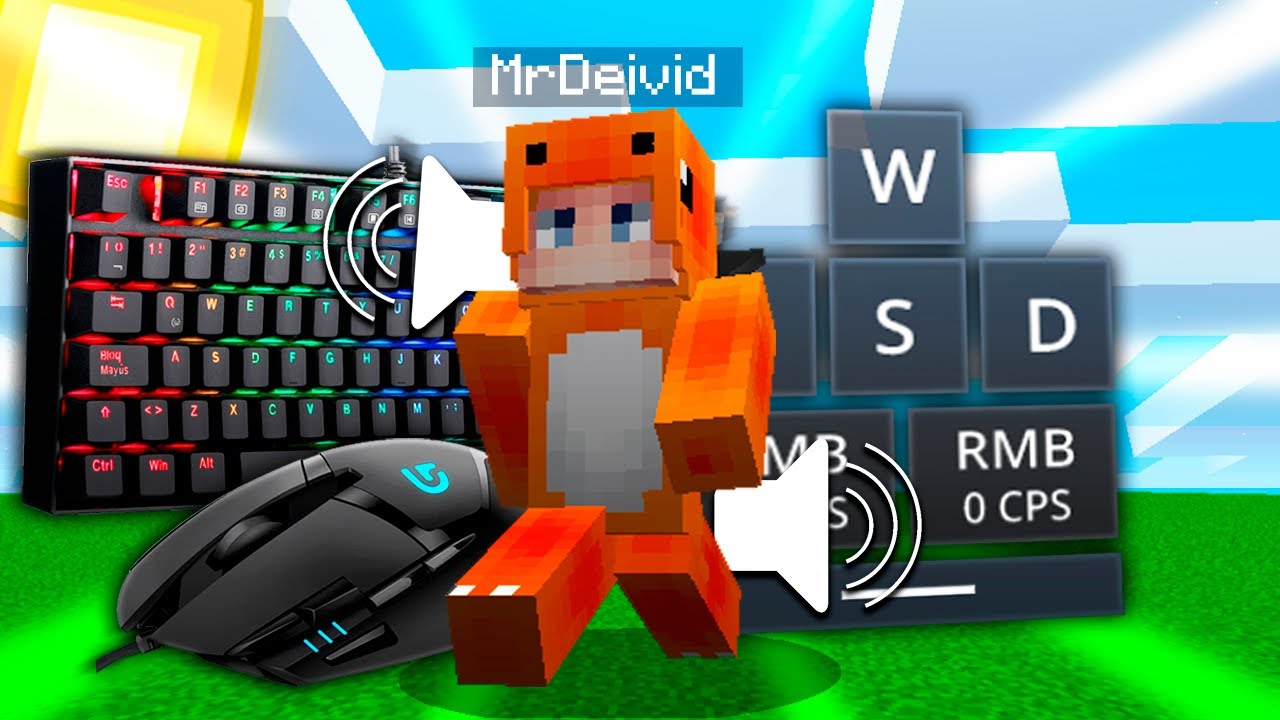 MOUSE & KEYBOARDS SOUNDS SKYWARS  - ASMR MRDEIVID (4K 480fps)