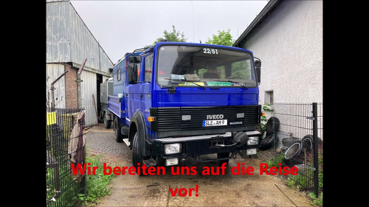 AHW: Iveco 120-23 nach Corona und der Flut in den Vogesen 2021TeilI  ( AHW-TEAM)