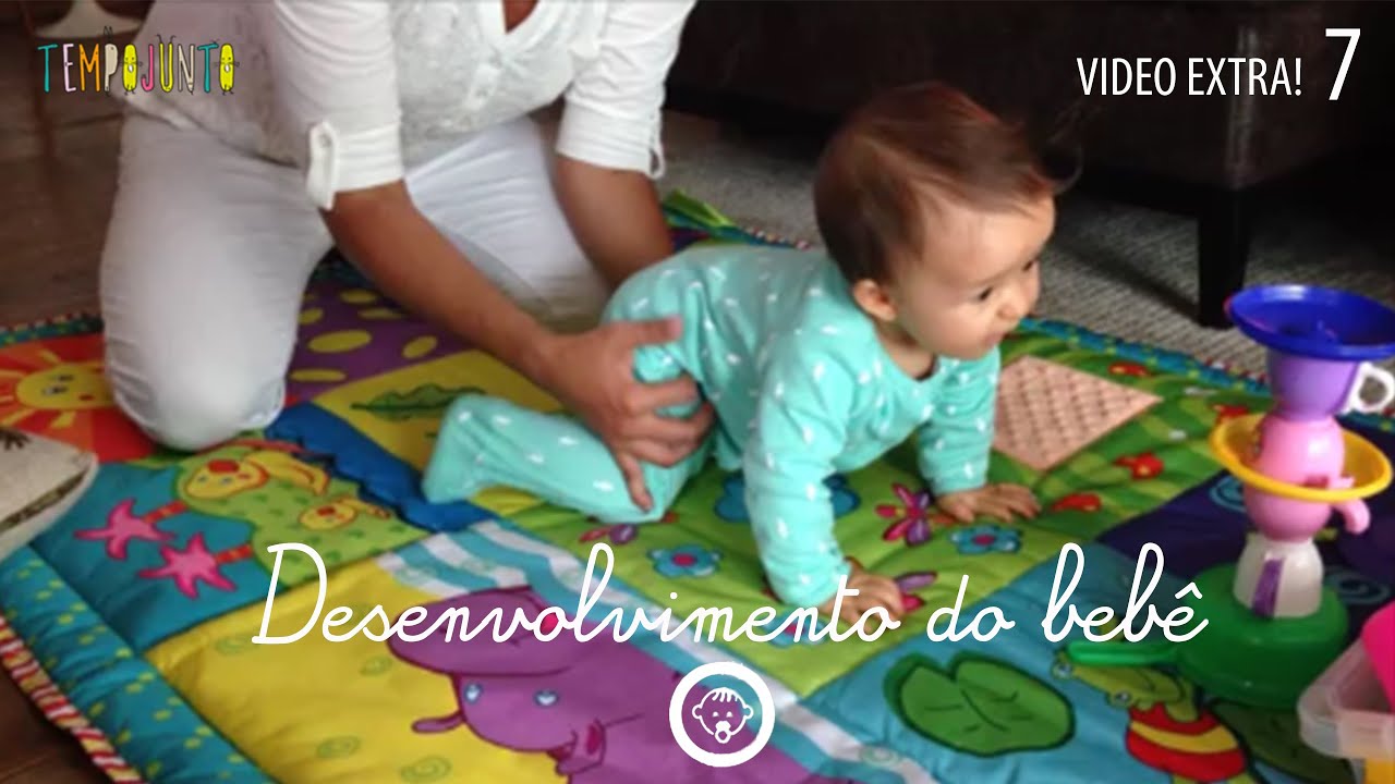 Como estimular o bebê a engatinhar