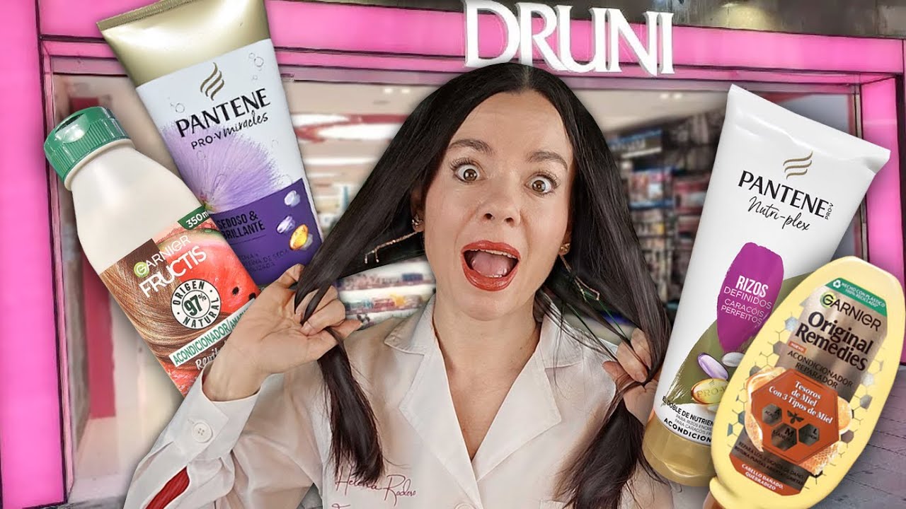 Pruebo acondicionadores de DRUNI: Pantene, Garnier Fructis, Garnier Original 👀