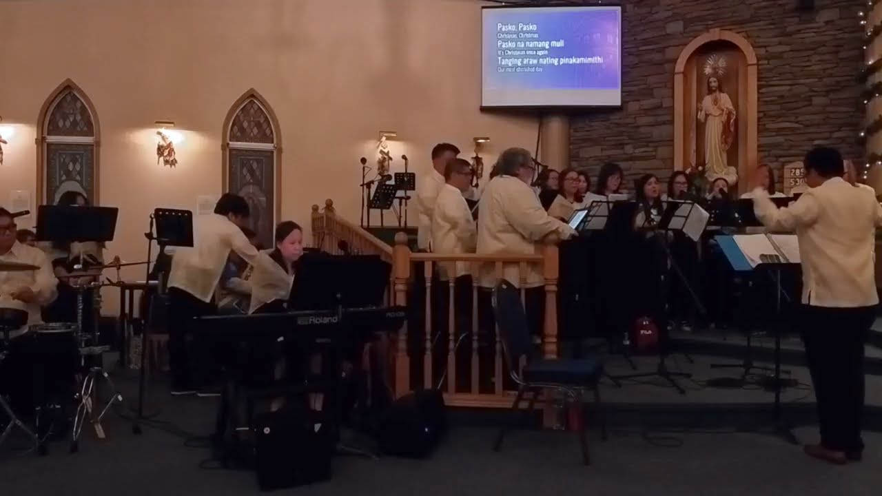 Simbang Gabi Celebration 🎄 | Caroling & Holy Mass at Our Lady of Fatima Parish, Calgary