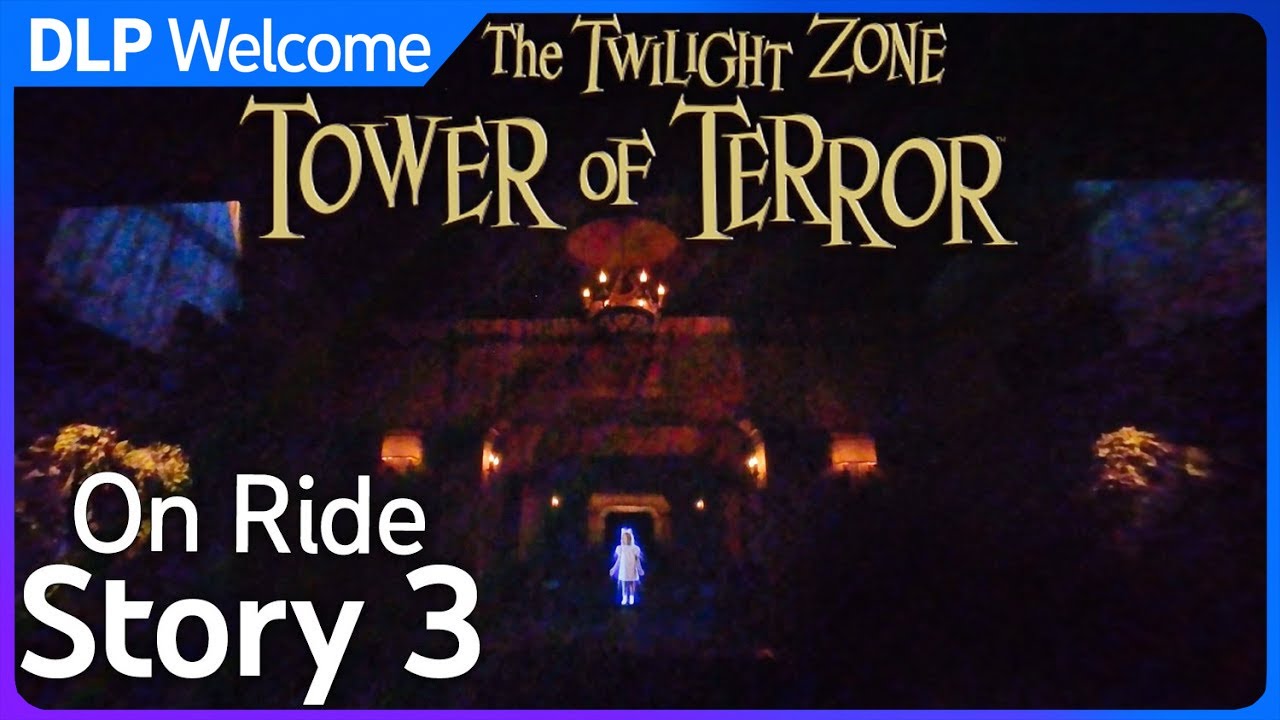 [4K POV] Tower of Terror - On Ride - Story #3 : The Fifth Dimension - Disneyland Paris