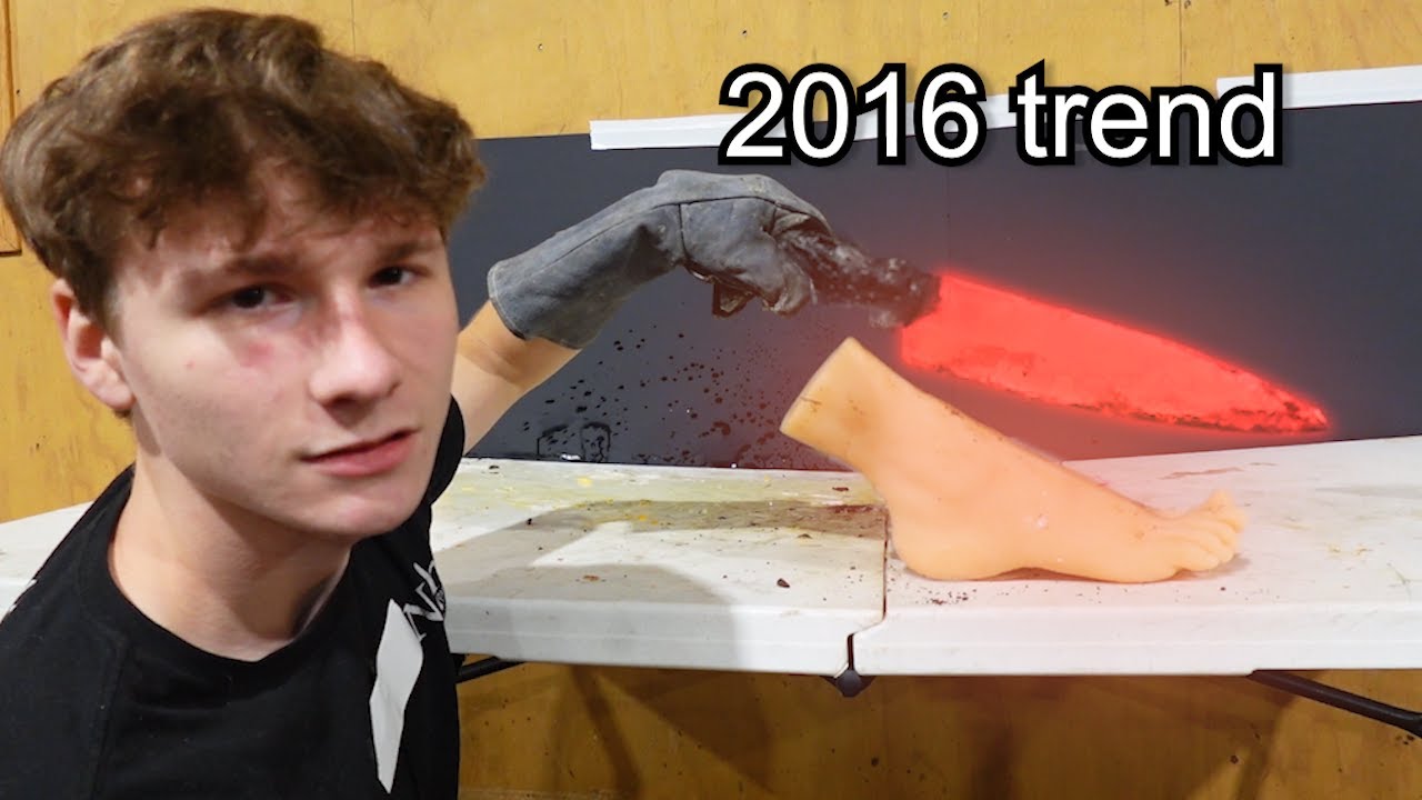 i tried cutting stuff with a 1,000 Degree Knife
