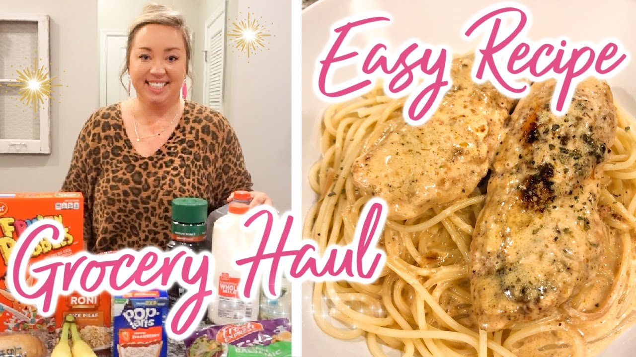 GROCERY HAUL & EASY WEEKNIGHT RECIPE | EASY DINNER IDEAS | COOK WITH ME | JESSICA O'DONOHUE