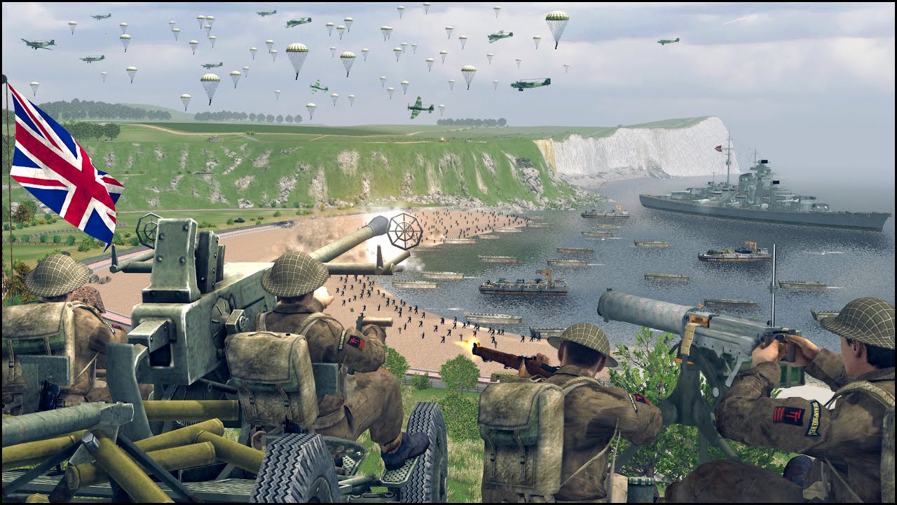 GERMAN ALL-OUT INVASION of BRITAIN - OPERATION SEA LION