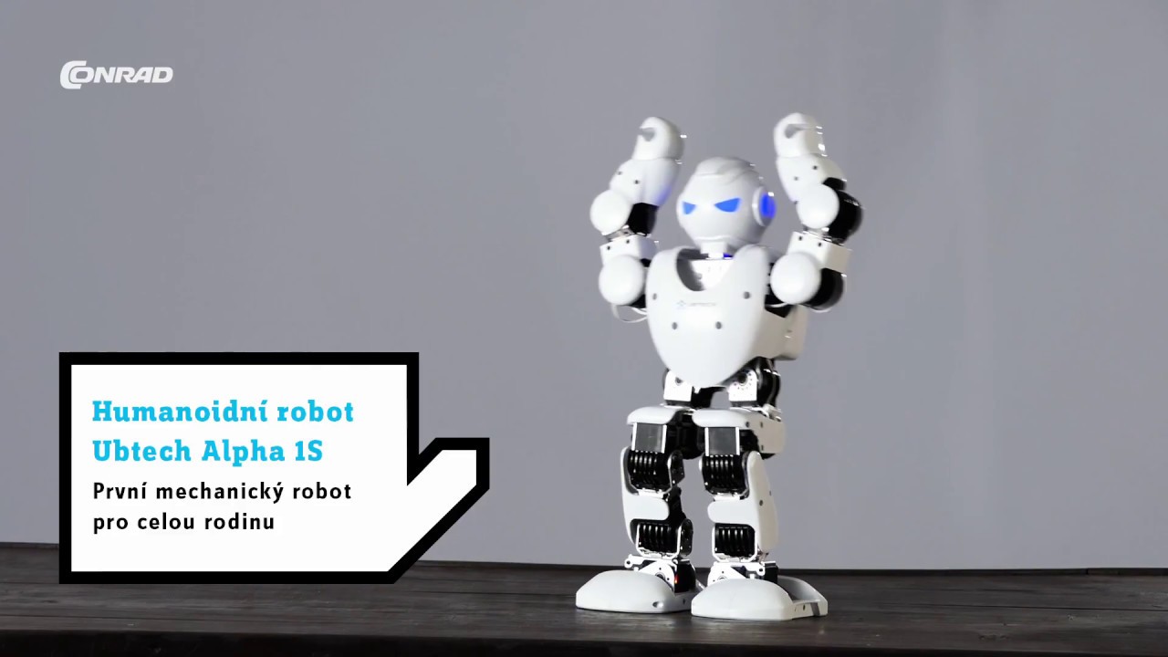 Humanoidn&iacute; robot Ubtech Alpha 1S | Conrad.cz | Kr&aacute;sensk&yacute;  (bonus)