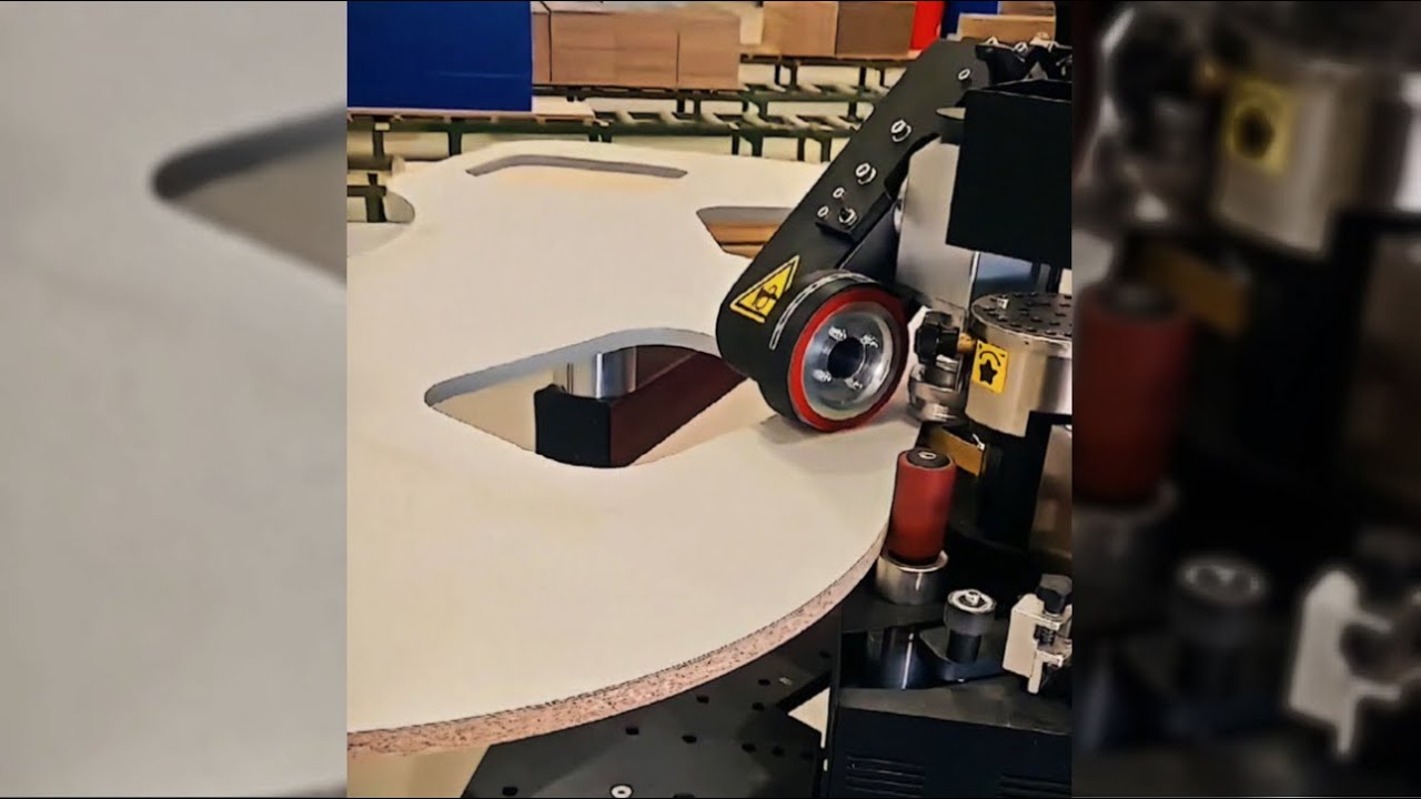 Vitap GIOTTO works Kitchen CounterTop | EDGEBANDER & SEMI-AUTOMATIC TRIMMER | www.vitapgroup.it