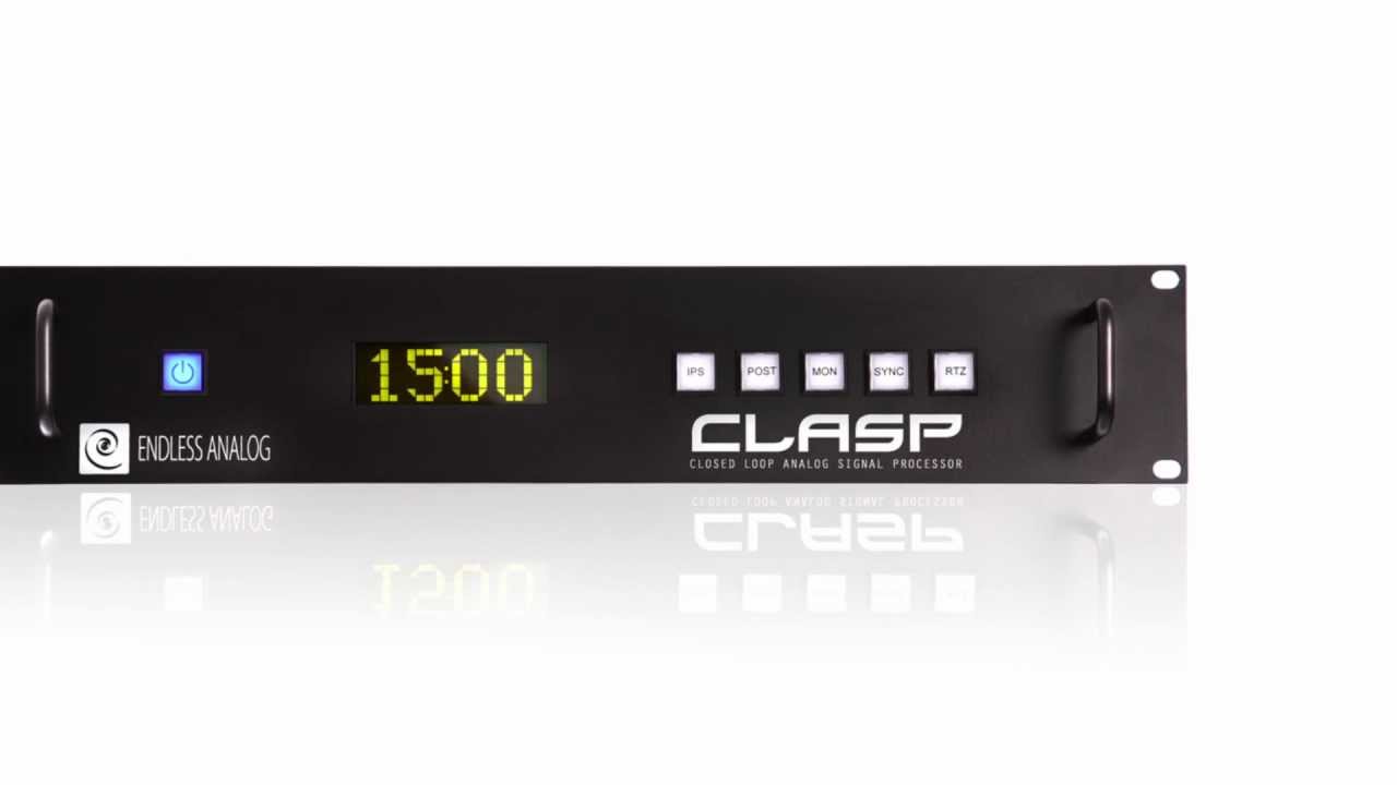 CLASP VIDEO MANUAL CH2 - HARDWARE OVERVIEW, FRONT PANEL