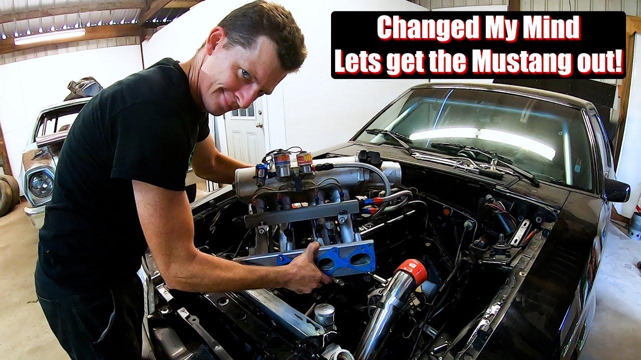 Time to race the Mustang.