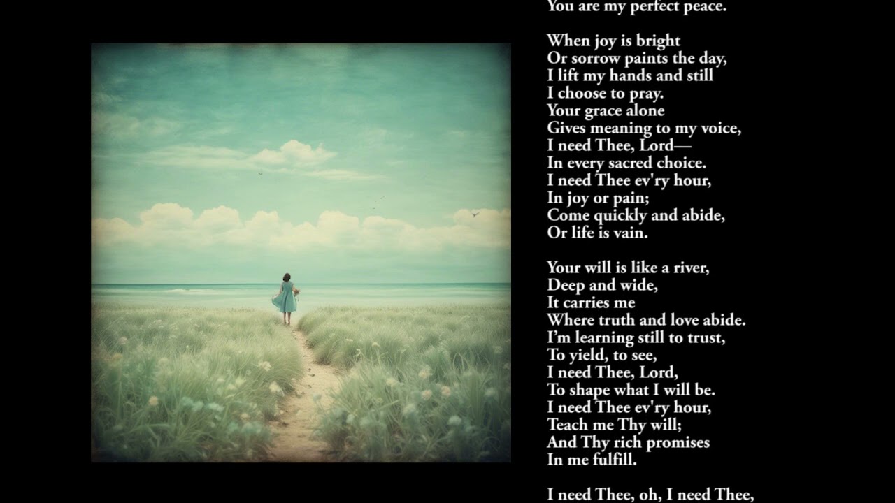 Every Hour I Need Thee v02
