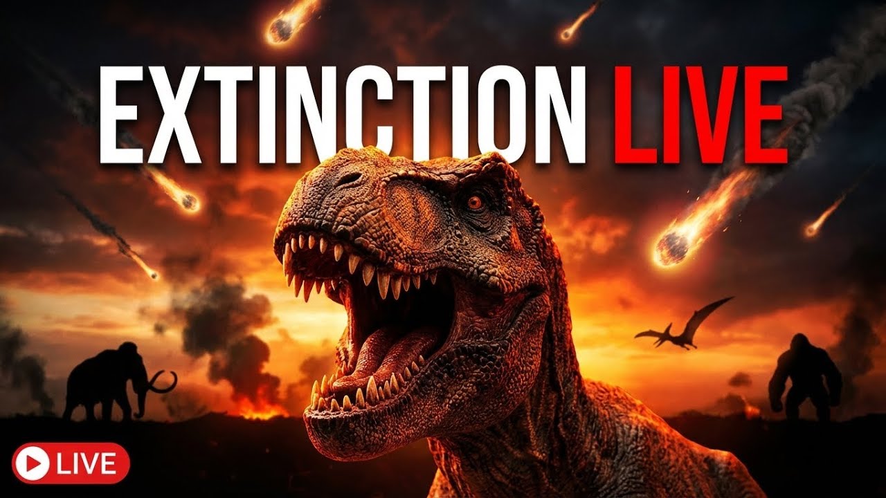 Mass Extinction & Prehistoric Giants Explained | Dinosaurs, Mammoths & Lost Species (LIVE)