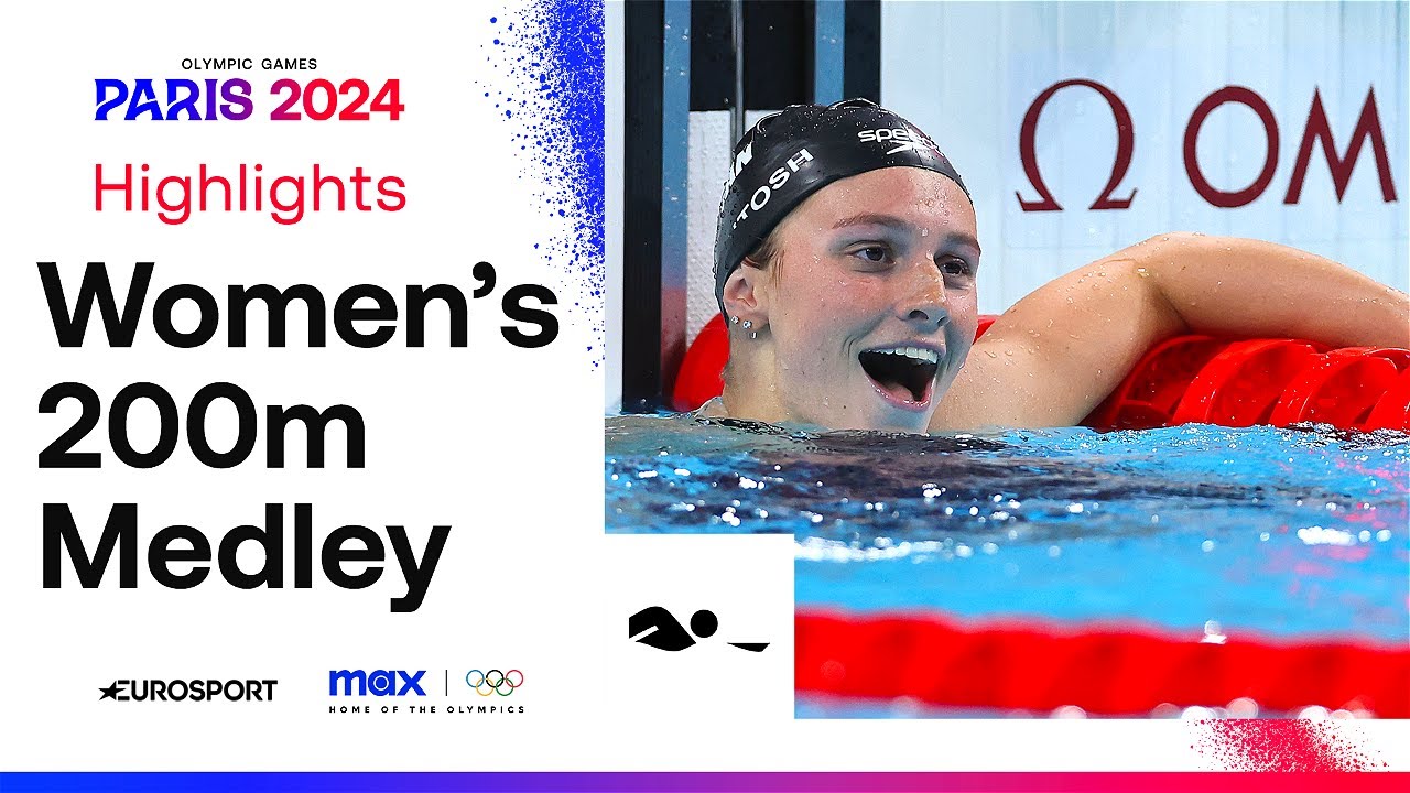 ANOTHER OLYMPIC RECORD! 🤩 | Women's Swimming 200m Individual Medley Highlights | #Paris2024