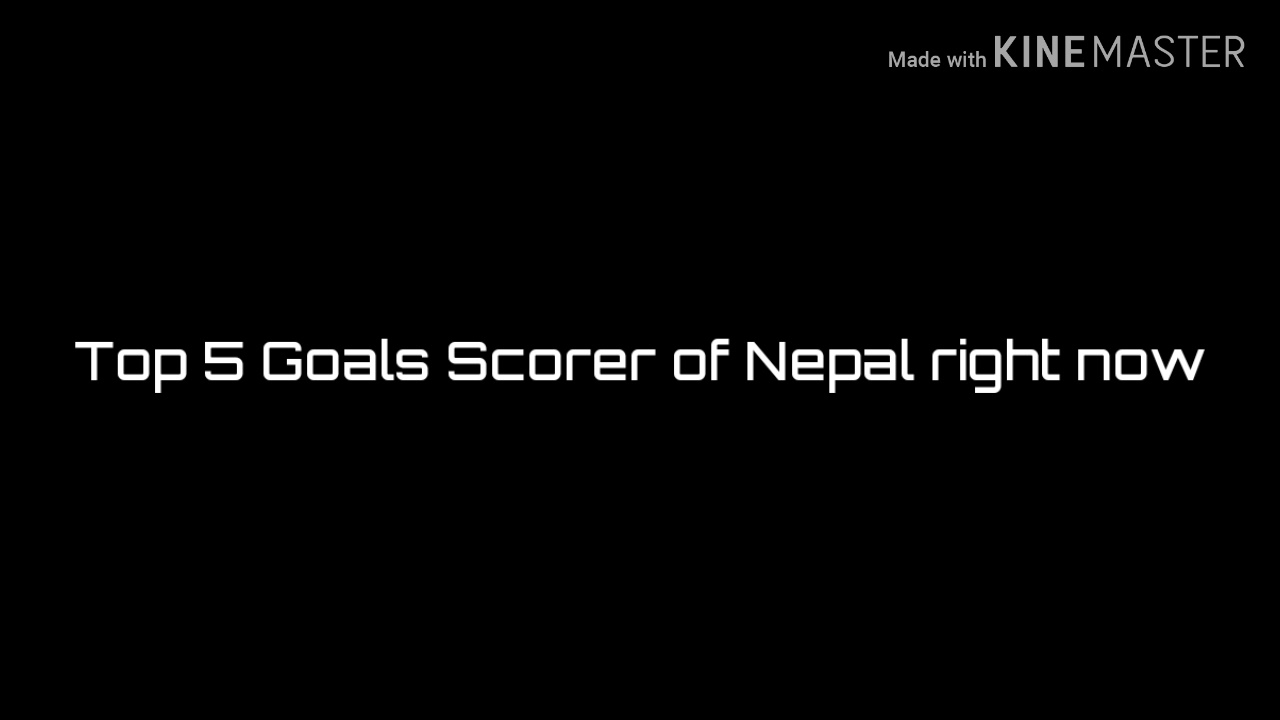 Top 10 Goals scorer Of Nepal Right Now